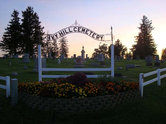 Ivy Hill Cemetery Entrance