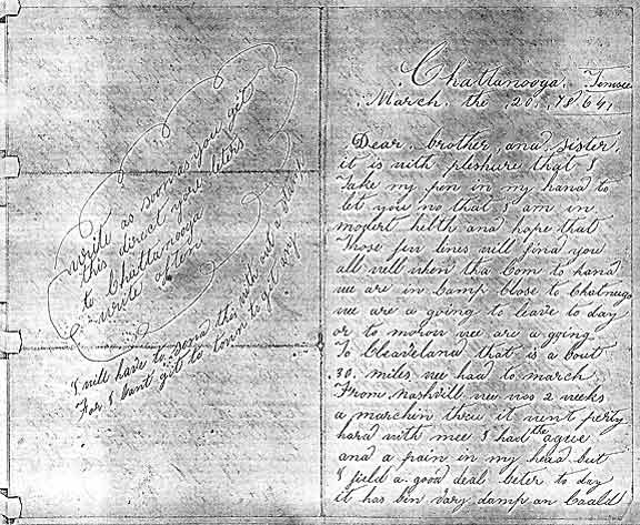 panels of G. W. Hoel letter